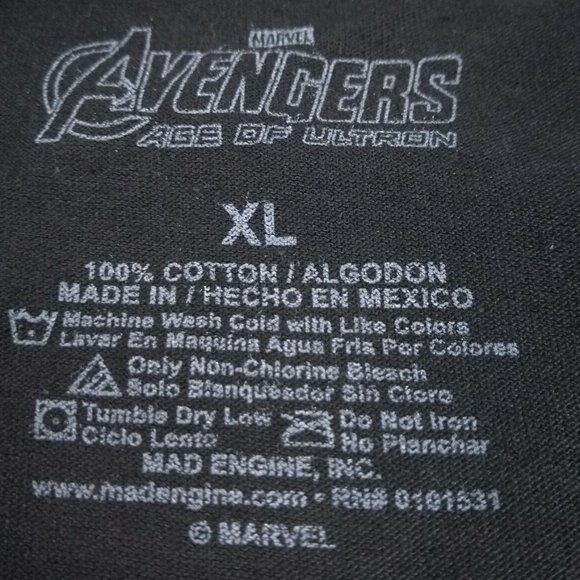 Marvel Captain America Defense Weapon Shield XL Official Licensed Tee Shirt - Picture 3 of 4